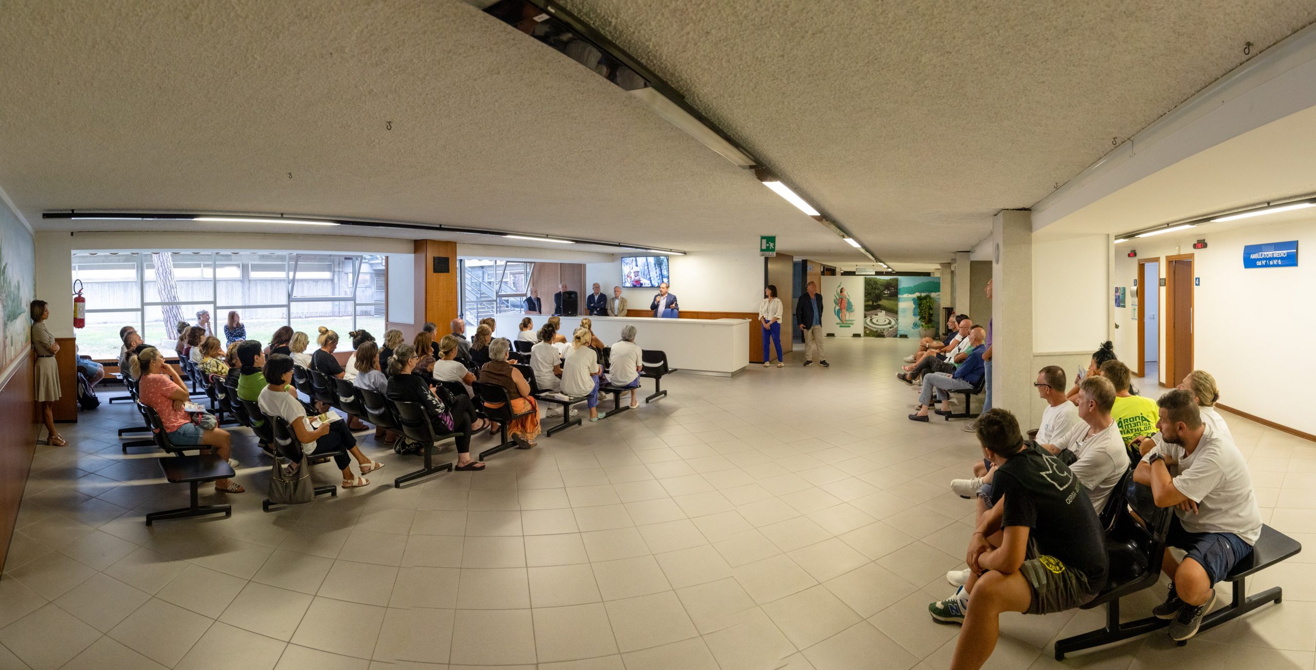 Incontro di presentazione con il personale delle Terme di Cervia.